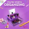 Caboodles On-The-Go-Girl Case(Purple Jelly Sparkle)