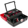 Caboodles On-The-Go-Girl Case(Red Black School Spirit)