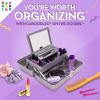 Caboodles On-The-Go-Girl Case(Silver Shimmer)
