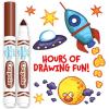 Crayola 12 Count Washable Bulk Markers, Green(Brown)