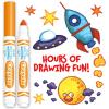 Crayola 12 Count Washable Bulk Markers, Green(Orange)