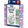 Crayola Blend & Shade Colored Pencils Set (24ct) Colored Pencils for Adult Coloring, Art Supplies for Sketching & Drawing, Gifts for Teens(Gel & Ink)