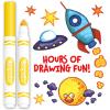Crayola Broad Line Markers – Black (12ct), Markers for Kids, Bulk School Supplies for Teachers, Nontoxic, Marker Refill with Reusable Box(Yellow)