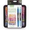 Crayola Brush & Detail Dual Tip Marker Set, 16 Markers, 32 Colors, Adult Coloring Markers, Gifts for Teens & Adults(Blending Markers)