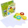 Crayola Butterfly Fingerpaint Pallette (3ct), Washable & Spillproof Fingerpaint for Toddlers, Less Mess Paint, Toddler Gift, Ages 2+