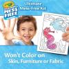 Crayola Color Wonder Mess Free Fingerpaint & Stamper Kit, Safari Stamps for Kids, Color Reveal Ink, Toddler Activity, Gifts, 3+(Art Set)