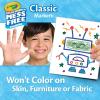 Crayola Color Wonder Mess Free Fingerpaint & Stamper Kit, Safari Stamps for Kids, Color Reveal Ink, Toddler Activity, Gifts, 3+(Classic Markers)