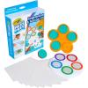 Crayola Color Wonder Mess Free Fingerpaint & Stamper Kit, Safari Stamps for Kids, Color Reveal Ink, Toddler Activity, Gifts, 3+(Fingerpaint & Stamper Kit)