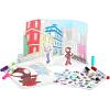 Crayola Color Wonder Mess Free Fingerpaint & Stamper Kit, Safari Stamps for Kids, Color Reveal Ink, Toddler Activity, Gifts, 3+(Spidey Activity Kit)