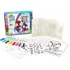 Crayola Color Wonder Mess Free Fingerpaint & Stamper Kit, Safari Stamps for Kids, Color Reveal Ink, Toddler Activity, Gifts, 3+(Spidey Activity Kit)