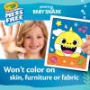 Crayola Color Wonder Prehistoric Pals, Dinosaur Coloring Pages, Mess Free Coloring for Toddlers, Dinosaur Toys, Toddler Travel Activity & Gifts(Baby Shark)