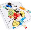 Crayola Color Wonder Prehistoric Pals, Dinosaur Coloring Pages, Mess Free Coloring for Toddlers, Dinosaur Toys, Toddler Travel Activity & Gifts(Mickey Mouse)