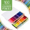 Crayola Colored Pencils For Adults (50ct), Colored Pencil Set for Adult Coloring Books, Coloring Set, Gift for Teens & Adults [Amazon Exclusive](100 Count)