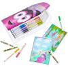 Crayola Coloring Set with Limited Edition Mauve Art Case, Limited Edition Crayons, 50+ Pieces, Gifts for Kids(Mauve)