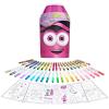 Crayola Coloring Set with Limited Edition Mauve Art Case, Limited Edition Crayons, 50+ Pieces, Gifts for Kids(Mauve)