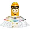 Crayola Coloring Set with Limited Edition Mauve Art Case, Limited Edition Crayons, 50+ Pieces, Gifts for Kids(Yellow)