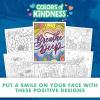 Crayola Colors of Kindness Adult Coloring Book (40pgs), Adult Coloring Pages, Stress Relief Activity, Gift for Teens & Adults, 9+(Colors of Kindness)