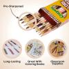 Crayola Colors of the World Colored Pencil Set (24ct), Skin Tone Colored Pencils for Kids, Coloring Book Pencils, Gifts for Kids(Colored Pencils)