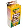 Crayola Colors of the World Markers 24 Count(24 Count (Pack of 1))