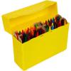 Crayola Crayon Box (64 Count), With Limited Edition Colors & Plastic Case, Arts & Crafts Coloring Supplies for Kids, Back to School Essentials, Ages 3+(Limited Edition)