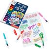 Crayola Dual Chisel Tip & Brush Markers (12ct), Markers for Adults, Art Marker Set, Coloring Supplies, Gifts for Teens & Adults(Fine Point)