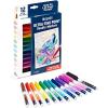 Crayola Dual Chisel Tip & Brush Markers (12ct), Markers for Adults, Art Marker Set, Coloring Supplies, Gifts for Teens & Adults(Ultra Fine Point)