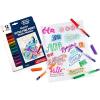 Crayola Dual Chisel Tip & Brush Markers (12ct), Markers for Adults, Art Marker Set, Coloring Supplies, Gifts for Teens & Adults(Ultra Fine Point)
