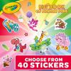 Crayola Epic Book of Awesome (288 Pages), Kids Coloring Book Activity Set, Animal Coloring Pages, Holiday Gift for Kids, 3+(Animal Pals)