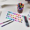 Crayola Fine Line Markers for Adults (40ct), Skinny Marker Set for Adult Coloring Books, Stocking Stuffer for Teens, Aesthetic Art Supplies, Stress Relief Activity