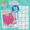Crayola Gabbys Dollhouse Color Wonder Activity Set, Mess Free Coloring Pages for Toddlers, No Mess Activity, Toys & Gifts for Kids