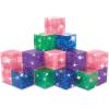 Crayola Glitter Magnetic PIP Cubes, Mini Magnetic Blocks Playset, STEM & Montessori Building & Educational Toys for Kids, Travel Toys for Boys and Girls Ages 3+, 27-Piece Set
