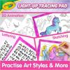 Crayola Light Up Tracing Pad Pink, Best Birthday, Holiday & Christmas Gifts for Girls & Boys, 6, 7, 8 Year Olds, Kids Toys, Light Box Art Kit for Kids [Amazon Exclusive](Pink)