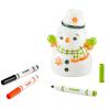 Crayola Light Ups Reindeer, Recolorable Light Up Toy for Kids, Reindeer Decor, Glow in the Dark, Holiday Gift for Kids, Ages 4+(Snowman)