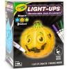 Crayola Light-Ups – Jack-O-Lantern, Reusable Light Up Pumpkin Toy, Halloween Craft, Cute Glow in The Dark Decor & Night Light, Halloween Toy, Ages 4, 5, 6(Light Ups: Jack-O-Lantern)