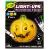 Crayola Light-Ups – Jack-O-Lantern, Reusable Light Up Pumpkin Toy, Halloween Craft, Cute Glow in The Dark Decor & Night Light, Halloween Toy, Ages 4, 5, 6(Light Ups: Jack-O-Lantern)