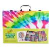 Crayola Limited Edition Coloring Set (115pcs), Kids Drawing Supplies Kit with Crayons, Markers & Colored Pencils, Birthday, Holiday for Kids, 5+(Pink)