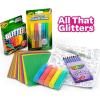 Crayola Neon Art Case (50+pcs), Holiday for Boys & Girls, Neon Paint, Markers & Crayons, Kids Glow in The Dark Art Set, Ages 5+(All That Glitter)