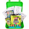 Crayola Neon Art Case (50+pcs), Holiday for Boys & Girls, Neon Paint, Markers & Crayons, Kids Glow in The Dark Art Set, Ages 5+(Neon)