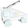 Crayola PIP-Mobile Rolling Chassis for Magnetic Building Tiles – Add Wheels to Crayola PIP-Tile Sets – STEM Learning Toy for Kids Ages 3+ – Creative, Reusable, Educational Travel Toy (Doodle)