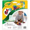 Crayola PIP-Mobiles Rolling Chassis Accessory for Magnetic Building Tiles – Add Wheels to Crayola PIP-Tile Sets – STEM Learning Toy for Kids Ages 3+ – Creative Educational Travel Toy – 2-Pack (Bold)