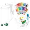 Crayola Pip-Squeaks Washable Marker Set (65ct), Holiday & Christmas Gifts for Kids, Coloring Set, Art Supplies for Kids, Drawing & Craft Kit, Travel Activity, 4+(Pip Squeak Markers)