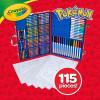 Crayola Pokemon Art Kit for Kids (45pcs), Pokemon Coloring Book Pages, Pokemon Stickers for Kids, Pokemon Toys, Gift for kids, Ages 4+(Pokemon)