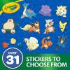 Crayola Pokemon Art Kit for Kids (45pcs), Pokemon Coloring Book Pages, Pokemon Stickers for Kids, Pokemon Toys, Gift for kids, Ages 4+(Squirtle)