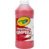 Crayola Premier Tempera Paint For Kids – Orange (16oz), Kids Classroom Supplies, Great For Arts & Crafts, Non Toxic, Easy Squeeze Bottle(Red)