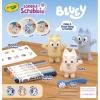 Crayola Scribble Scrubbies Bluey Poolside Playset (4ct), Washable Bluey Toy Set for Kids, Holiday for Toddlers, with Bingo, Chilli, and Bandit, Ages 3+(Deluxe)