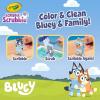 Crayola Scribble Scrubbies Bluey Poolside Playset (4ct), Washable Bluey Toy Set for Kids, Holiday for Toddlers, with Bingo, Chilli, and Bandit, Ages 3+(Poolside Playset)