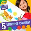Crayola Spill Proof Paint Set – Toddler Stocking Stuffer, Washable Paint for Kids, Includes Paint Brush & Paper, No Drip, Less Mess Arts & Crafts, Ages 3+
