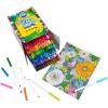 Crayola Super Tips Marker Set (100ct), Fine Point Washable Markers, Drawing Markers for Kids & Adults, Create Thick & Thin Lines, Art Supplies, Ages 3+(150 Count (Pack of 1))