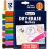 Crayola Take Note Erasable Highlighters (6ct), Assorted No Bleed Highlighters, Chisel Tip Marker Set, For Organizing & Coloring, Gifts(Dry Erase Markers)