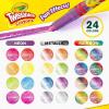 Crayola Twistables Crayons for Kids (24ct) No Sharpen Toddler Coloring Supplies, Less Mess, Stocking Stuffer & Holiday Gifts for Boys & Girls, Ages 3, 4, 5(24 Count (Pack of 1))